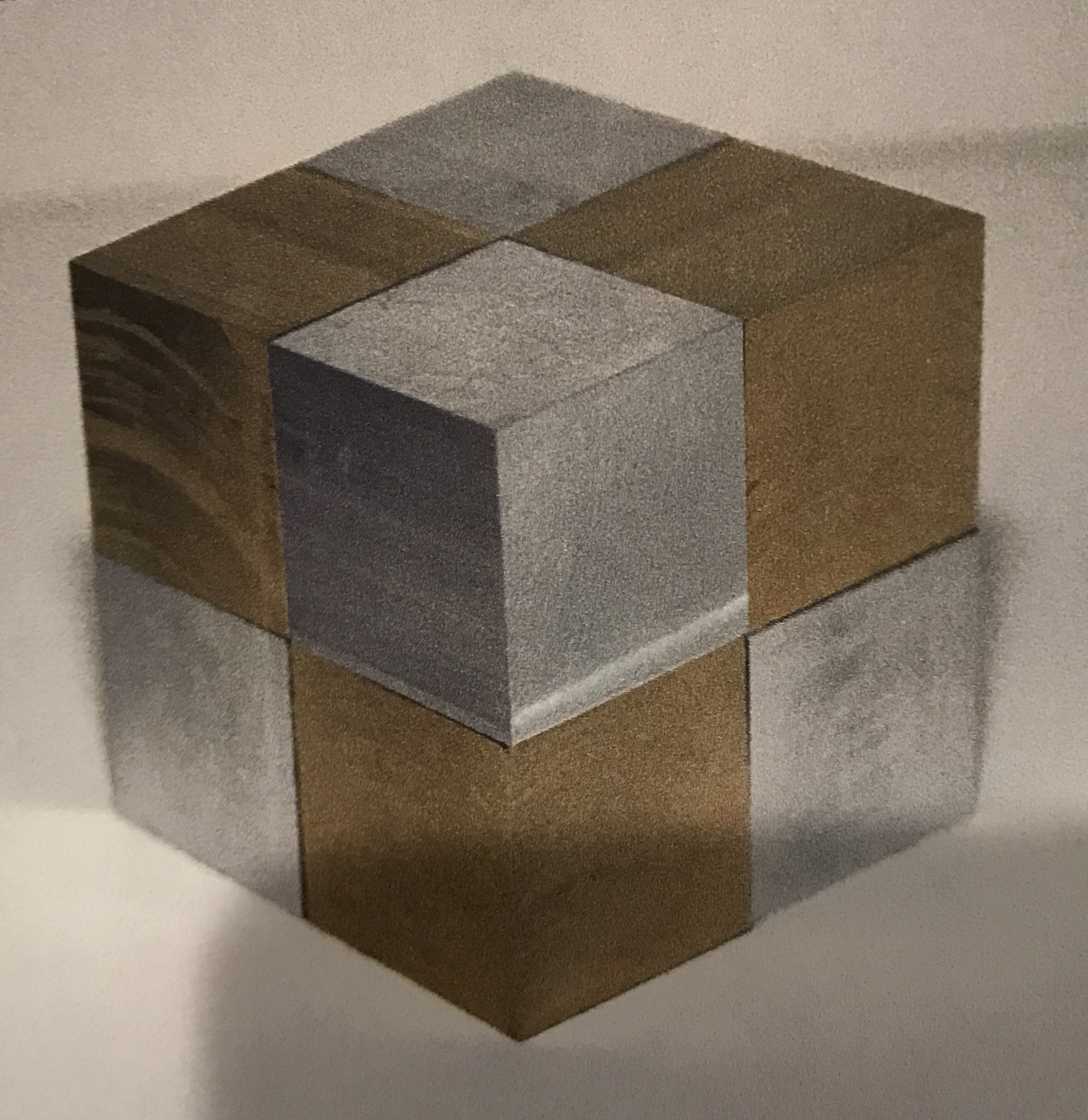 The keyhole cube from the book